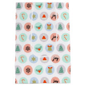 クリスマス ミディアムペーパーバッグ (裏面)