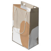 クリスマス ミニマリスト シンプル コーポレート ビジネス スモールペーパーバッグ (裏面アングル)