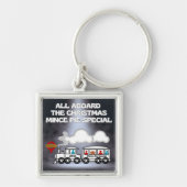 クリスマス・ミンスパイスペシャルに参加 キーホルダー (正面)