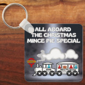 クリスマス・ミンスパイスペシャルに参加 キーホルダー (正面)