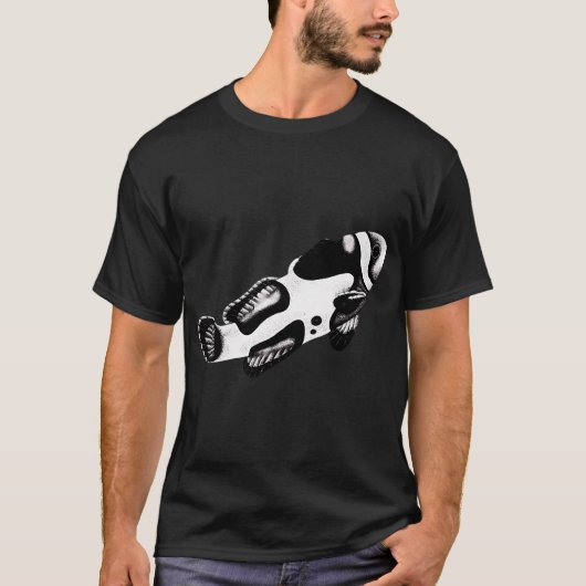 クリスマス・ムレット Tシャツ (正面)