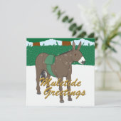 クリスマス・ムールグリーティング - クリスマスカード (スタンド正面)