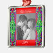 クリスマス メタルオーナメント (左)