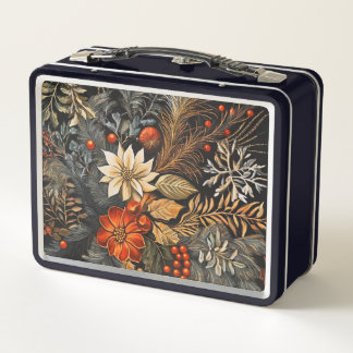 クリスマス メタルランチボックス