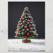 クリスマス メニュー (裏面)