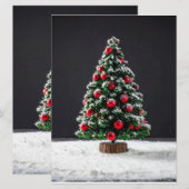 クリスマス メニュー (正面/裏面)