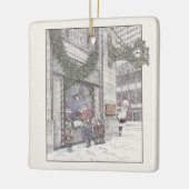 クリスマス・メモリーズ・アット・フィールド セラミックオーナメント (左)