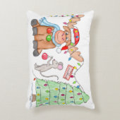 クリスマス - メリークリストムース! アクセントクッション (正面(垂直))
