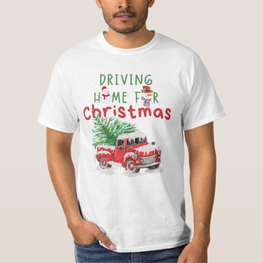 クリスマス・メリークリスマス・クリスマス  Tシャツ (正面)