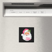 クリスマス メリークリスマス サンタの顔 陽気なサンタクロース C マグネット (インサイチュ (食洗機))