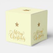 クリスマス メリークリスマス ツリー パーティーギフトボックス フェイバーボックス (裏面サイド)