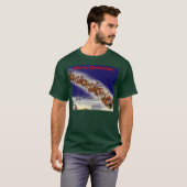 クリスマス、メリークリスマス Tシャツ (正面フル)