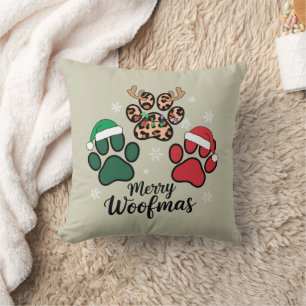 クリスマス メリー ワークマス 犬好き 愛犬家 わんこ ママ プレゼント クッション