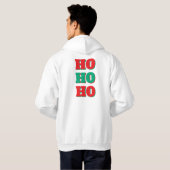 クリスマス メンズパーカー パーカ (裏面フル)