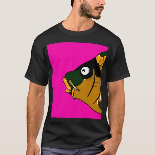 クリスマス メンズ パパ バスフィッシング 釣り おもしろ Tシャツ (正面)