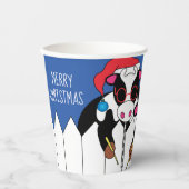 クリスマス・モオシスト 紙コップ (正面)