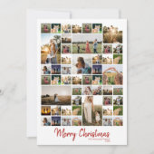 クリスマス モダン フォト コラージュ (正面)