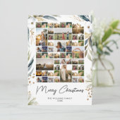 クリスマス モダン フォト コラージュ (スタンド正面)