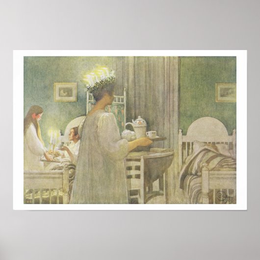 クリスマス・モーニング、パブ「ラスト・リヒト・ヒニン」（「ル」） ポスター (正面)