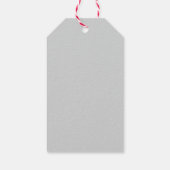 クリスマス ヤドリギ ホリデー 水彩画 ギフトタグ (裏面)