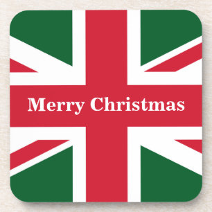 クリスマス・ユニオン・ジャック コースター