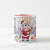 クリスマス・ユニコーンマグカップ マグカップ (中央)