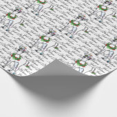 クリスマス・ユニコーン信じだ ラッピングペーパー (角)