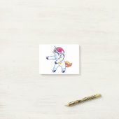 クリスマス・ユニコーン ポストイット (デスク上)