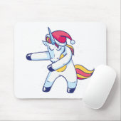 クリスマス・ユニコーン マウスパッド (マウス)