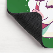 クリスマス・ユニコーン マウスパッド (コーナー)