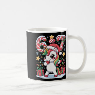 クリスマス ユニコーン ミーム 面白い かわいい ホリデー 6 7 コーヒーマグカップ