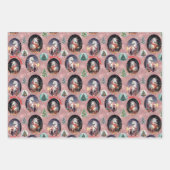 クリスマス・ユニコーン ラッピングペーパーシート (正面3)