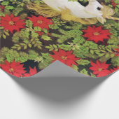クリスマス・ユニコーン ラッピングペーパー (角)