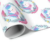 クリスマス・ユニコーン ラッピングペーパー (ロールコーナー)