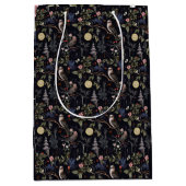 クリスマス/ユール(キリスト降誕祭) ミディアムペーパーバッグ (正面)