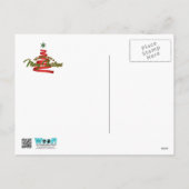 クリスマス-ヨークシャテリア- Vinnie シーズンポストカード (裏面)