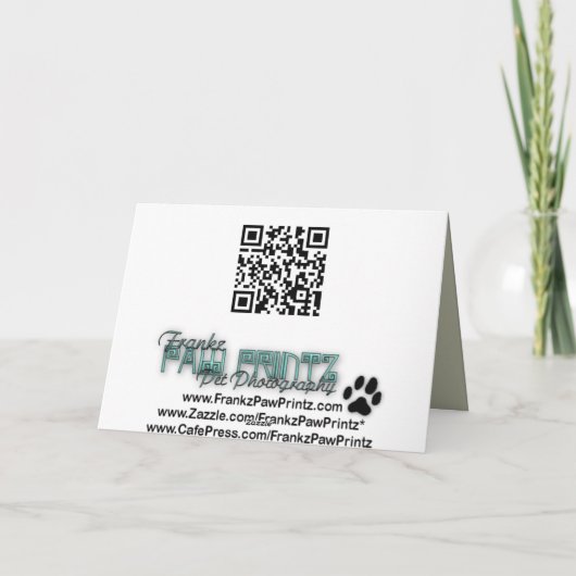 クリスマス – ヨークシャーテリア – ケンゼイ (裏面)