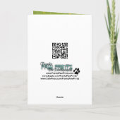 クリスマス-ヨークシャーテリア- Kinsey シーズンカード (裏面)