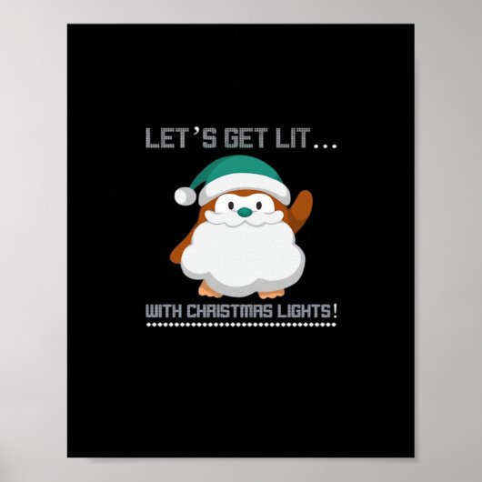 クリスマス ライツでお祝いしましょ!クリスマス Cl ポスター (正面)