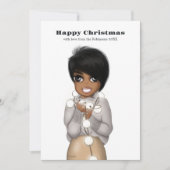 クリスマス・ライトの挨 シーズンカード (正面)