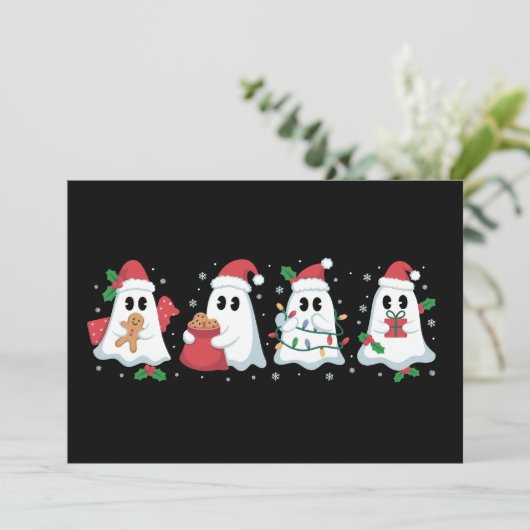 クリスマス ライト かわいい ゴースト クリスマス ブー (スタンド正面)