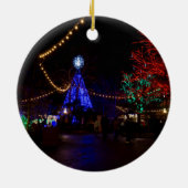 クリスマス·ライト·ガロア セラミックオーナメント (裏面)