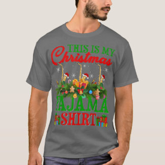 クリスマス ライト サオフォン ミュージック ラバー これ が 私 の クリスマス Tシャツ