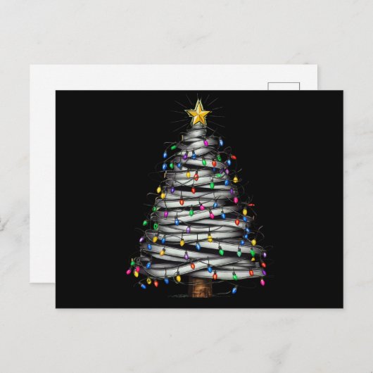 クリスマス ライト ツリー ホリデー  (正面/裏面)