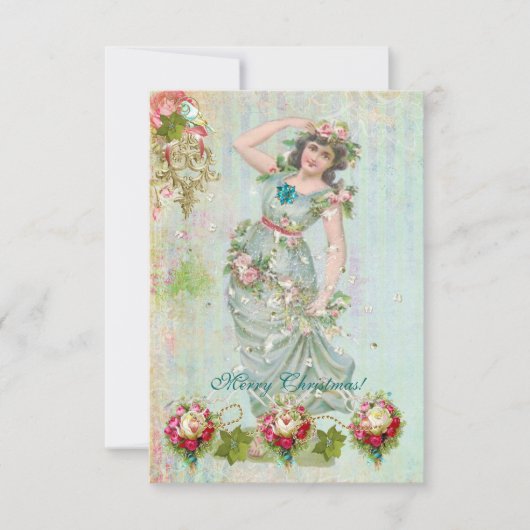 クリスマス ライト ポケット/財布 カード (正面)