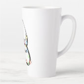 クリスマス ライト メリークリスマス ナース聴診器 カフェラテマグ (右)