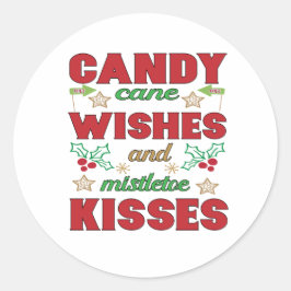 クリスマス ラウンドシール