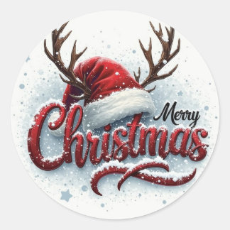 クリスマス ラウンドシール