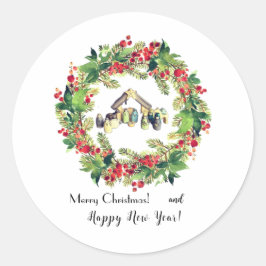 クリスマス! ラウンドシール