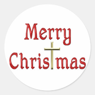 クリスマス ラウンドシール